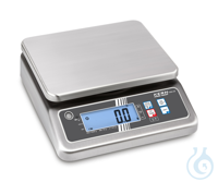 Bench scale, Max 5000 g; 7500 g; d=0,5 g; 1 g Stainless steel design of the...